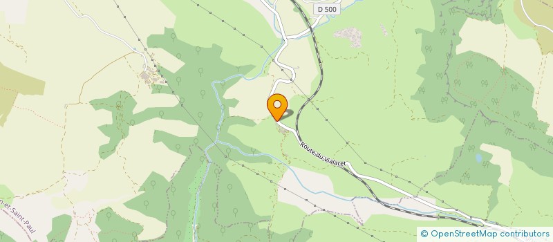 localisation de l'entreprise GFA DU VIALARET  SAINT-JEAN-ET-SAINT-PAUL