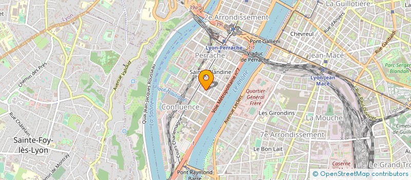 localisation de l'entreprise GFA DU VIGNERONNAGE DU SABOTIER à LYON