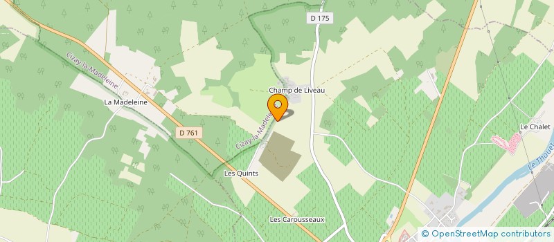 localisation de l'entreprise GFA DUBELLAY  MONTREUIL BELLAY