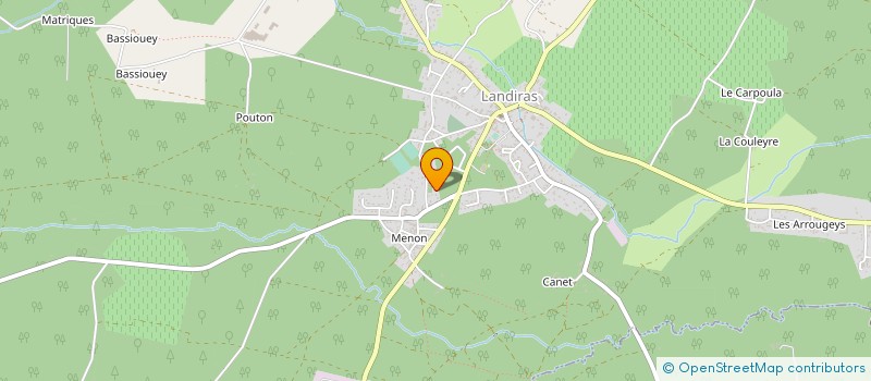 localisation de l'entreprise GFA DUBOURG ET FILS  LANDIRAS