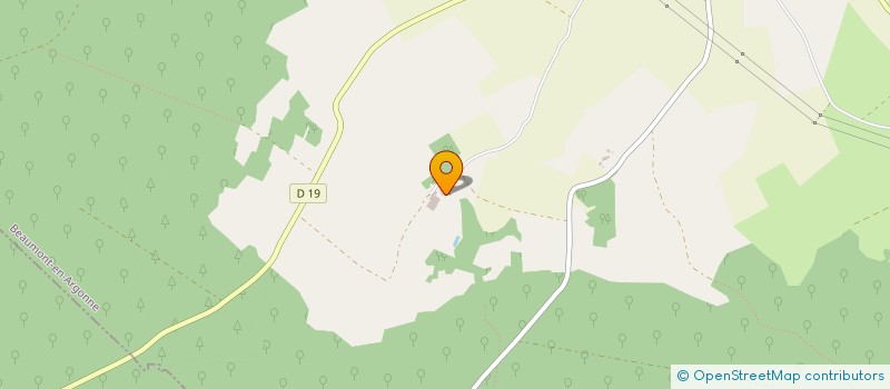 localisation de l'entreprise GFA DUTRUX ROBIN  BEAUMONT-EN-ARGONNE