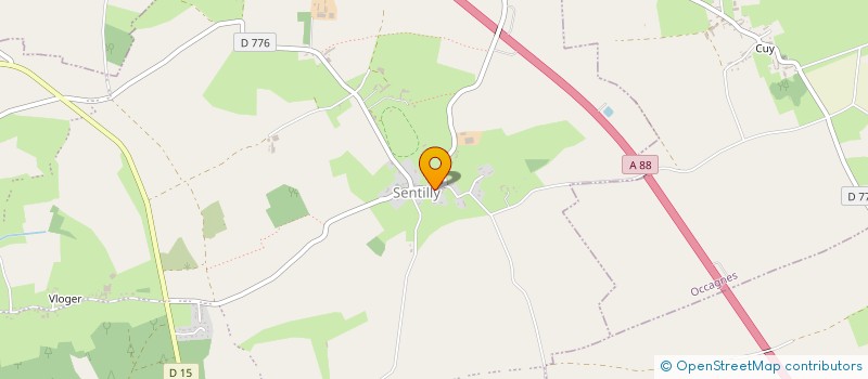localisation de l'entreprise GFA DUVAL à MONTS-SUR-ORNE