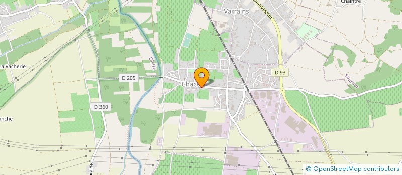 localisation de l'entreprise GFA DUVEAU JEAN-PIERRE  BELLEVIGNE-LES-CHATEAUX