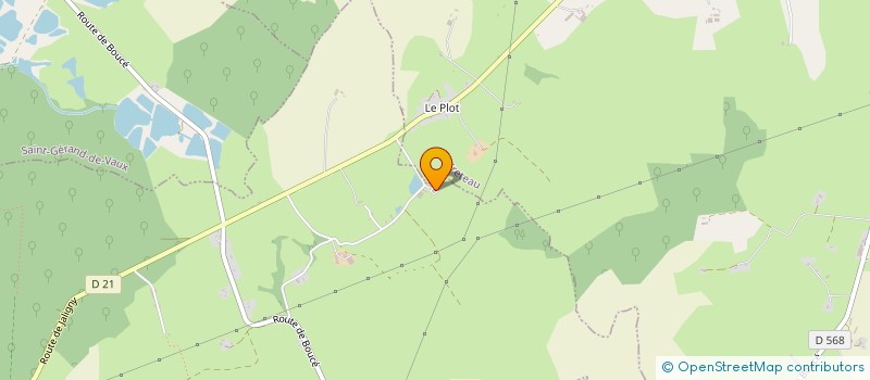 localisation de l'entreprise GFA ECHELETTES  MONTOLDRE