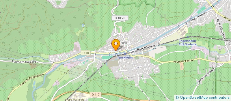 localisation de l'entreprise GFA ECKLE JEAN PAUL & SUCC.  KATZENTHAL