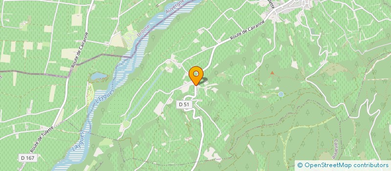 localisation de l'entreprise GFA EDMOND DUFFRENE ET FILS  SAINTE-CECILE-LES-VIGNES