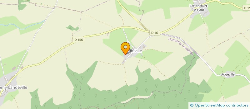 localisation de l'entreprise GFA ELISE à DOMREMY-LANDEVILLE