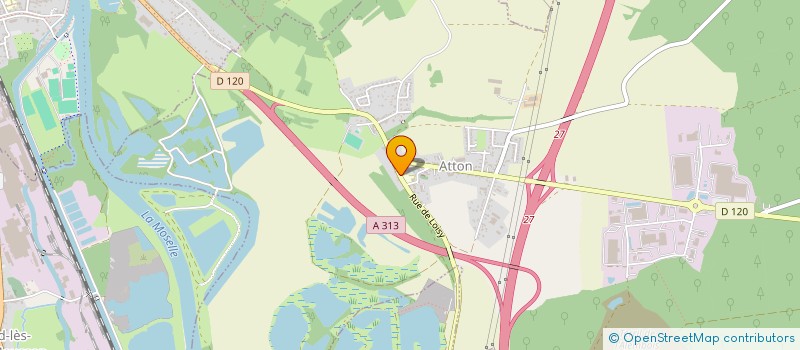 localisation de l'entreprise GFA ELNONCHAMPS  SAINTE-GENEVIEVE