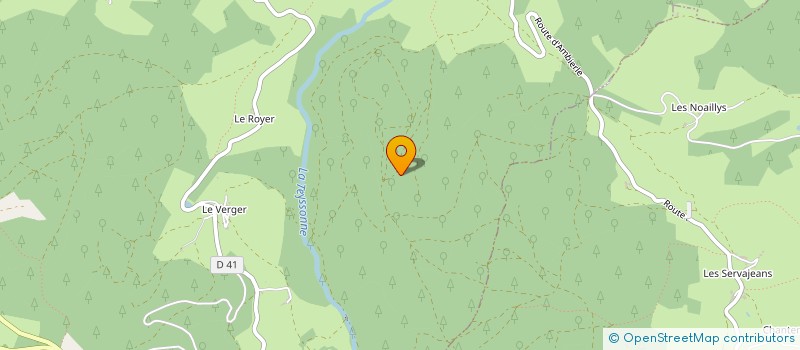 localisation de l'entreprise GFA ENYLEVE  SAIL-LES-BAINS