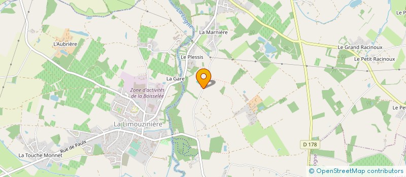 localisation de l'entreprise GFA EPONA DE GRAND LIEU  SAINT-COLOMBAN