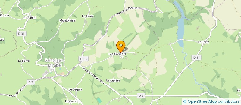 localisation de l'entreprise GFA ESPEYSSE à SAINT-FELIX