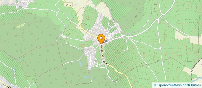 localisation de l'entreprise GFA ET VITICOLE  CRAMANT