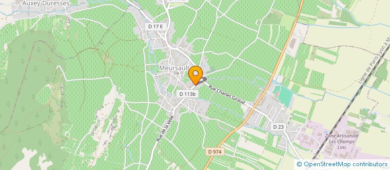 localisation de l'entreprise GFA FABIEN COCHE  MEURSAULT