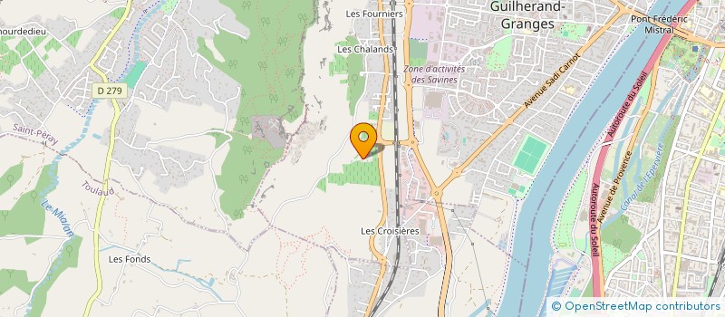 localisation de l'entreprise GFA FAMILIAL DIRECT DE SAINT FLOUR  GUILHERAND-GRANGES