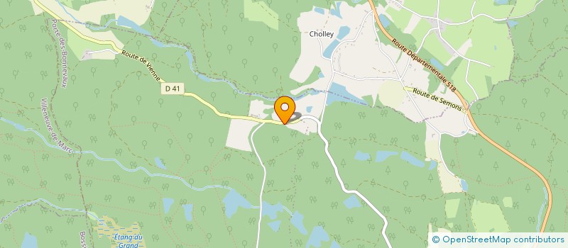 localisation de l'entreprise GFA FAMILLE AVRIL  PORTE-DES-BONNEVAUX