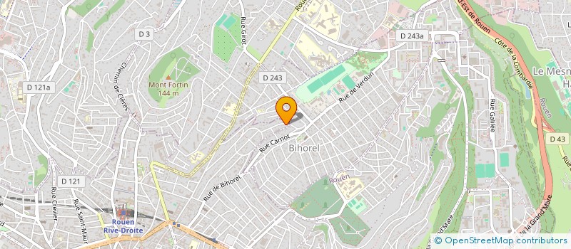 localisation de l'entreprise GFA FAMILLE MASSON à ROUEN