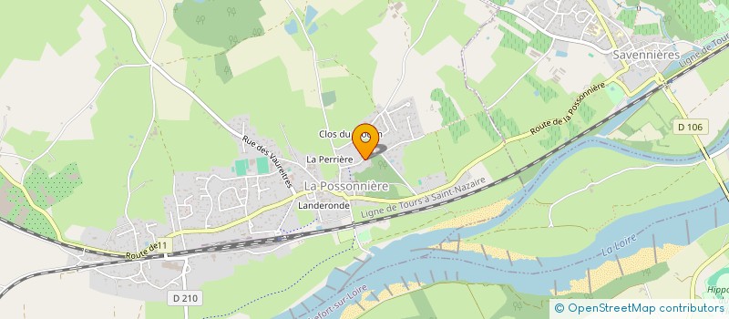 localisation de l'entreprise GFA FAMILLE VIGIERE D ANVAL  LA POSSONNIERE