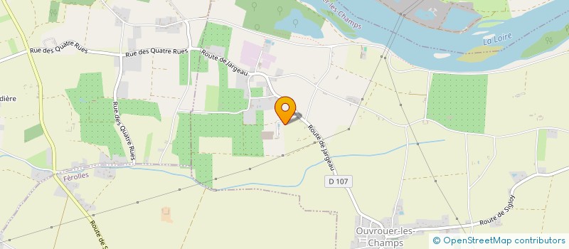 localisation de l'entreprise GFA FARDEAU FRERES  OUVROUER-LES-CHAMPS
