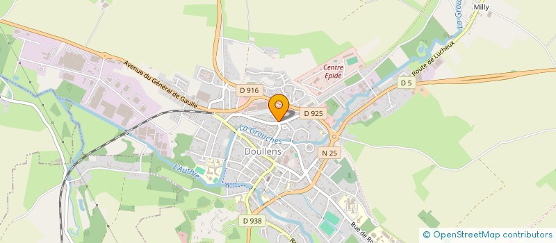 localisation de l'entreprise GFA FERME DE BEAUVAL à GEZAINCOURT