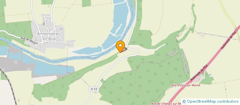 localisation de l'entreprise GFA FERME DE CHIVRE  JAIGNES