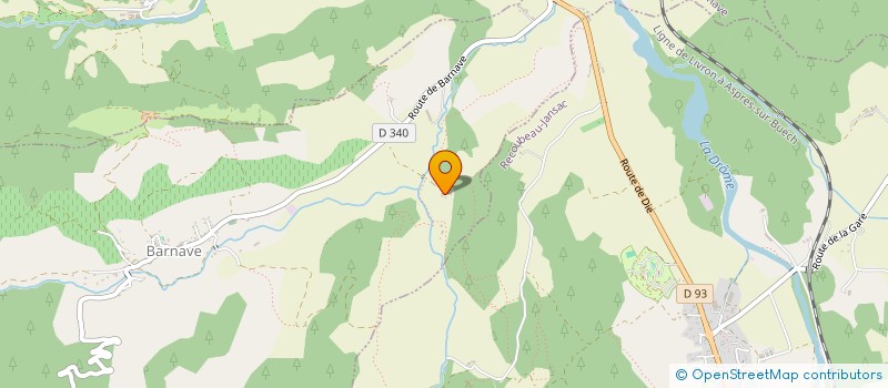 localisation de l'entreprise GFA FERME DES 3 PLATEAUX  BARNAVE