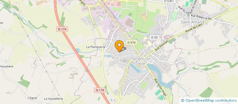 localisation de l'entreprise GFA FERME NEUVE  TORIGNY-LES-VILLES