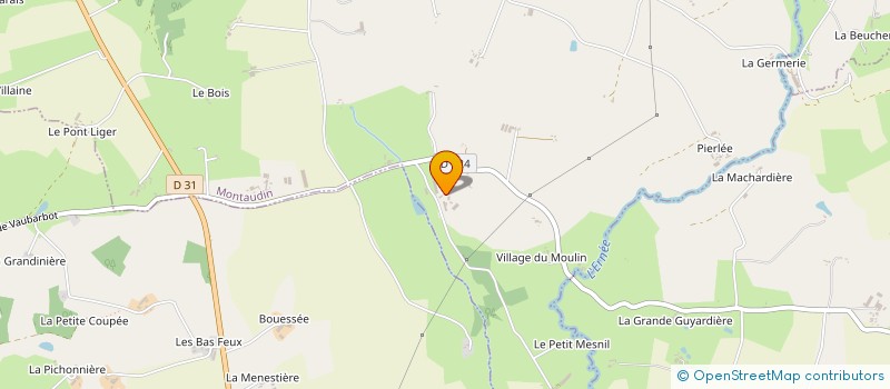 localisation de l'entreprise GFA FLAMALOU  MONTAUDIN