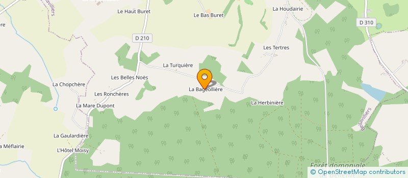 localisation de l'entreprise GFA FLY à BELLAVILLIERS