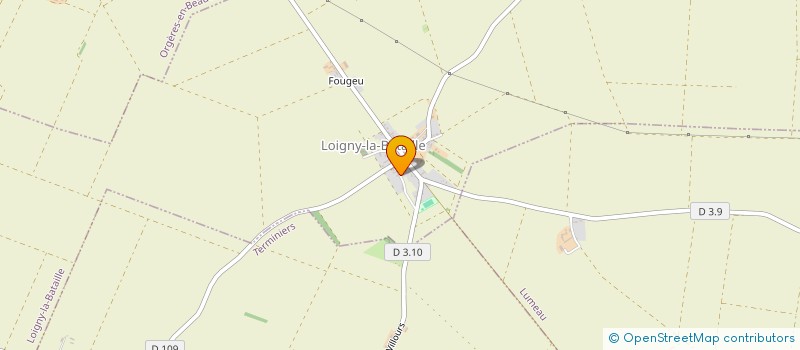 localisation de l'entreprise GFA FONTAINE à LOIGNY-LA-BATAILLE