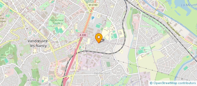 localisation de l'entreprise GFA FONTENELLE  HEILLECOURT