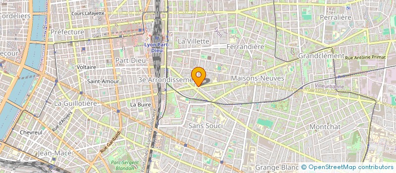 localisation de l'entreprise GFA FONTVIEILLE  LYON