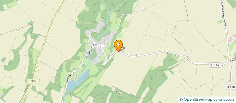 localisation de l'entreprise GFA FOULLOY  ANSACQ