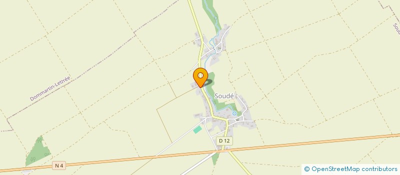 localisation de l'entreprise GFA FRANCK  SOUDE