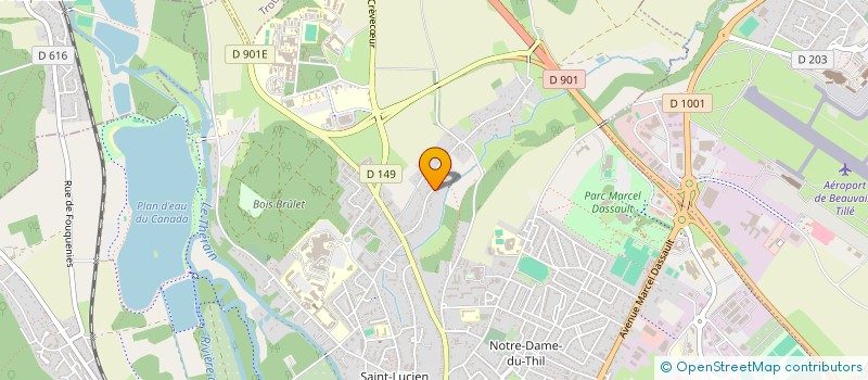 localisation de l'entreprise GFA FRIEMOUSSE  HAUCOURT