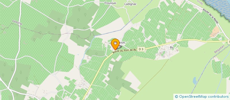 localisation de l'entreprise GFA GARANCE HAUT GRENAT  BEGADAN