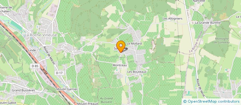 localisation de l'entreprise GFA GARNIER  PRISSE