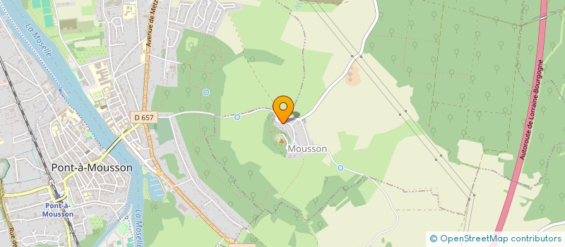 localisation de l'entreprise GFA GATTAUX  SAINTE-GENEVIEVE