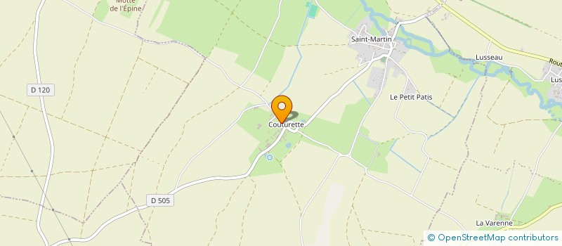 localisation de l'entreprise GFA GAUTIEREM  FONTENILLE ST MARTIN D ENTR