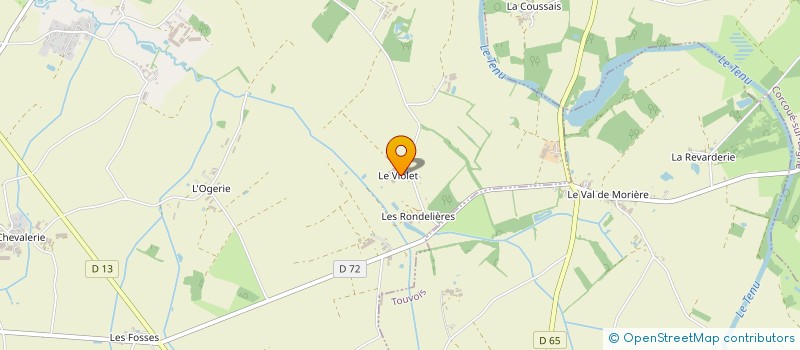 localisation de l'entreprise GFA GAVIO  SAINT-ETIENNE-DE-MER-MORTE