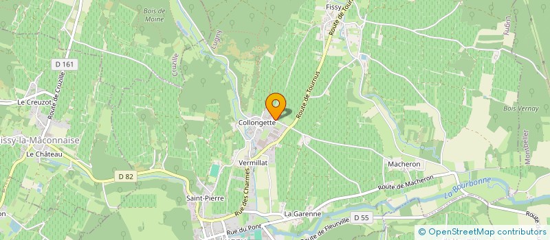 localisation de l'entreprise GFA GAYET-COMTE à LUGNY