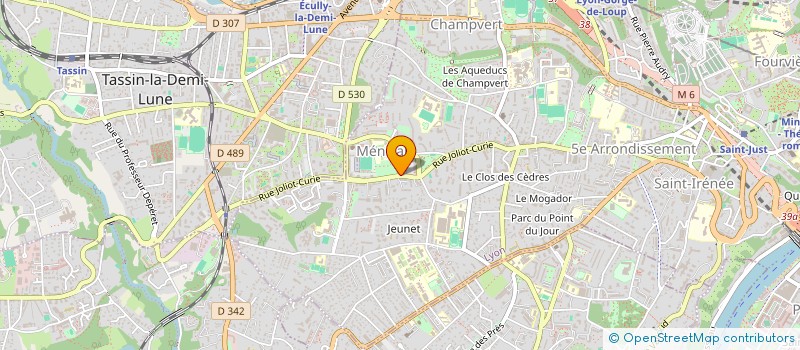 localisation de l'entreprise GFA GD MOULIN  LYON