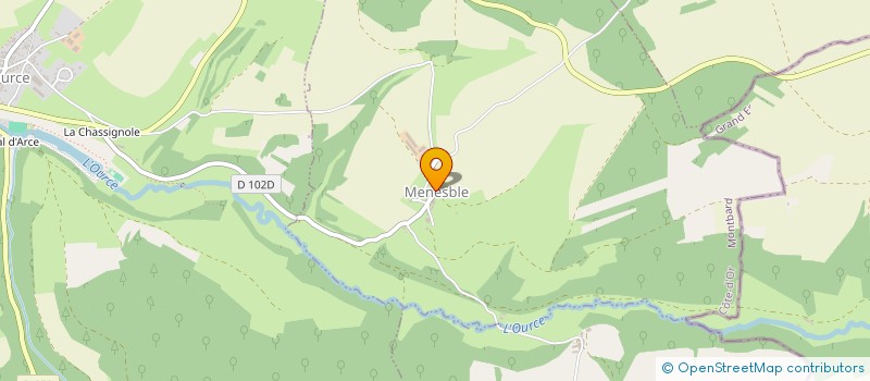 localisation de l'entreprise GFA GEOFFROY  BURE-LES-TEMPLIERS