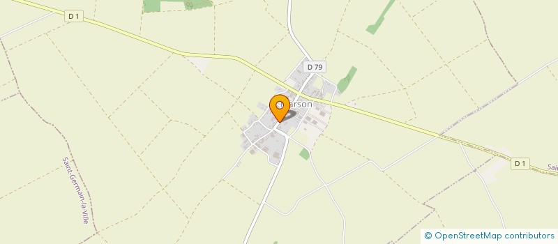 localisation de l'entreprise GFA GEORGELET  MARSON