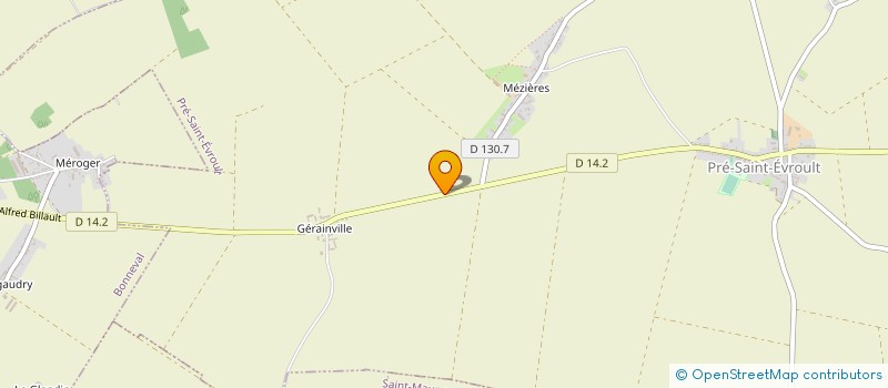 localisation de l'entreprise GFA GERAINVILLE à PRE ST EVROULT