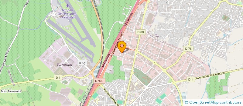 localisation de l'entreprise GFA GERMANOR à PERPIGNAN
