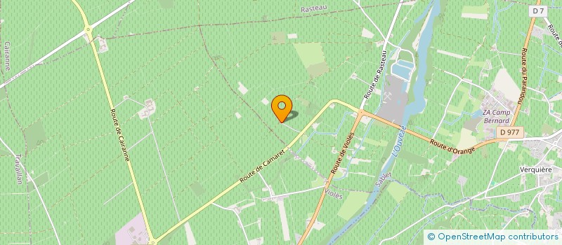 localisation de l'entreprise GFA GIACOMO PASTA  SABLET