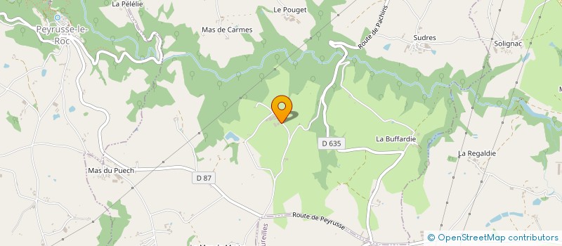 localisation de l'entreprise GFA GINESTET  GALGAN