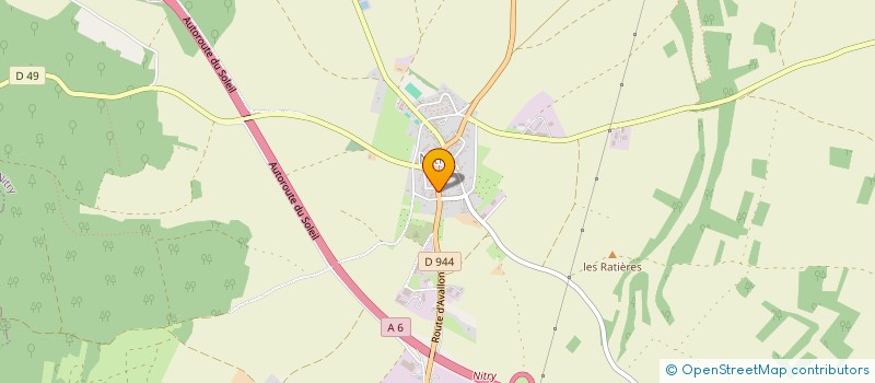 localisation de l'entreprise GFA GODO  NITRY