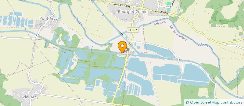 localisation de l'entreprise GFA GONDALLIER DE TUGNY OEUILLY  OEUILLY