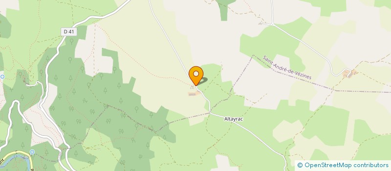 localisation de l'entreprise GFA GREGOIRE  SAINT-ANDRE-DE-VEZINES